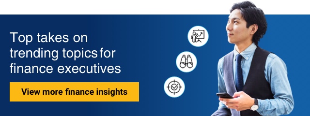 Top takes on trending topics for finance executives